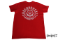 Preview: Street-Line T-Shirt "Ehrenkodex77", rot-weiß, hochwertiger Siebdruck Pitbull